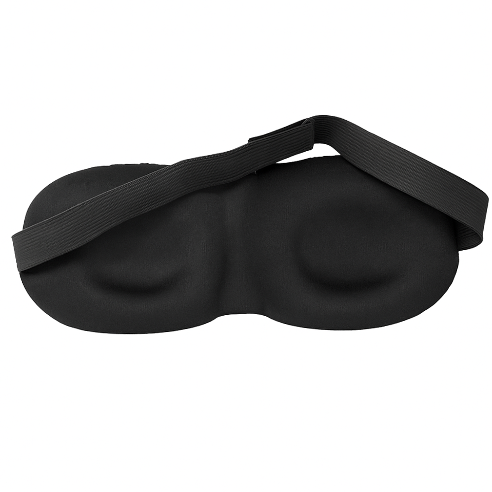 3D Memory Foam Sleep Mask – Adjustable, Light Blocking Eye Mask for Deep Sleep & Travel